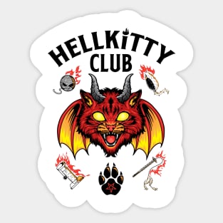 HELLKITTY CLUB Sticker